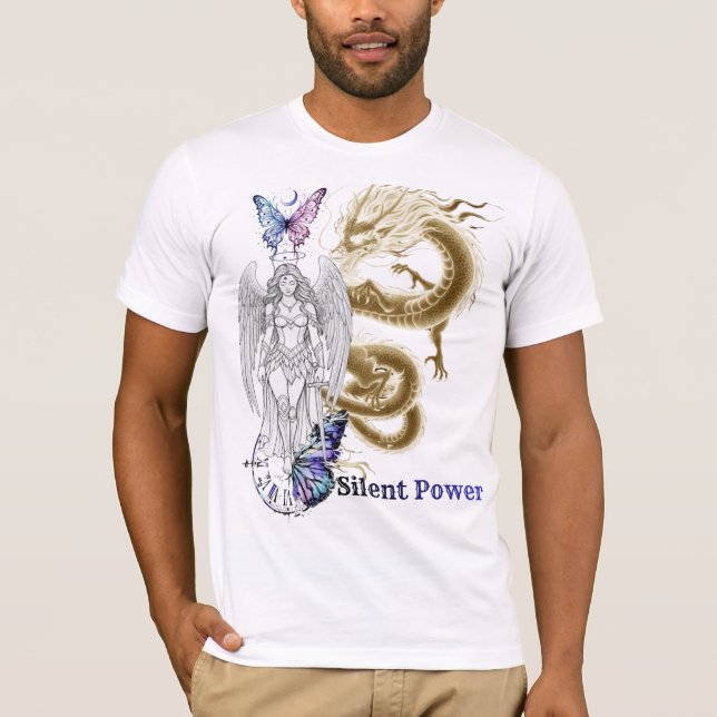 Camiseta Gráfica de Poder Silencioso (Anverso)
