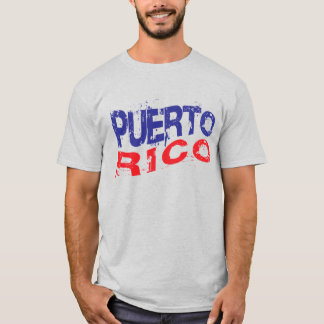 Camiseta gráfica de Puerto Rico con estilo desgast