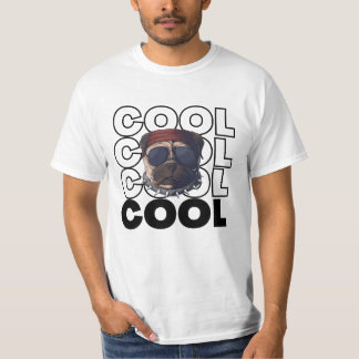 Camiseta gráfica de pug genial para amantes de per