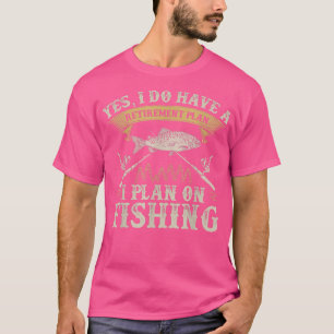 Camiseta Gráfica de retiro de pesca de trucha divertida Hom