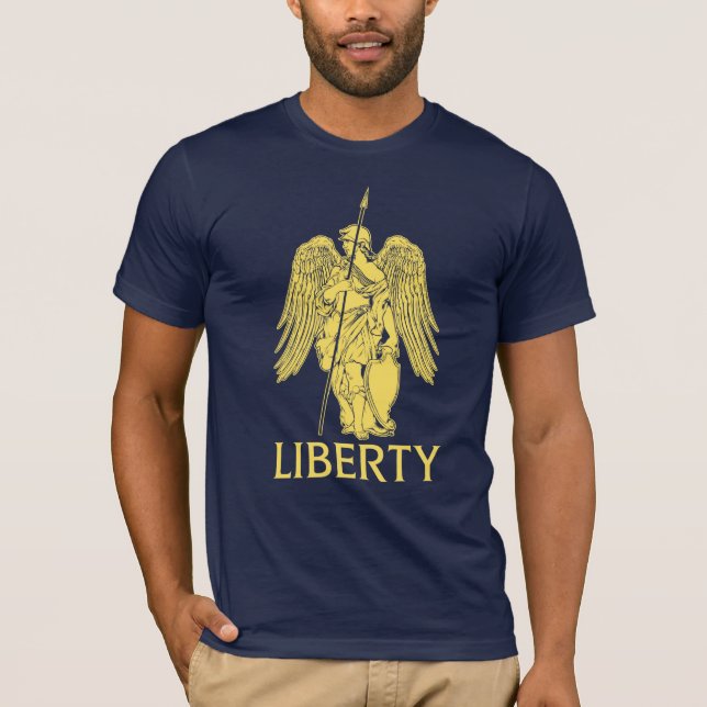 Camiseta gráfica de señora Liberty (Libertas) (Anverso)