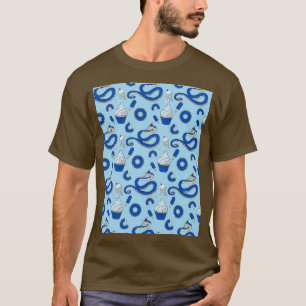 Camiseta Gráfica de serpiente Hognose Cupcake de arándano