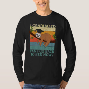 Camiseta Gráfica de Sloth Animals A la que me gradué