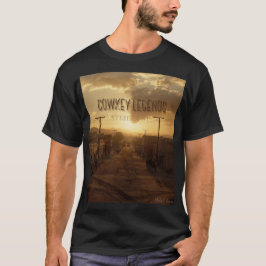 Camiseta gráfica de Streetwear occidental subterrá