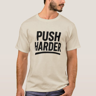 Camiseta Gráfica de sudor motivacional