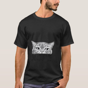 Camiseta Gráfica de Threadless Laura Graves Nope Cat sobre 