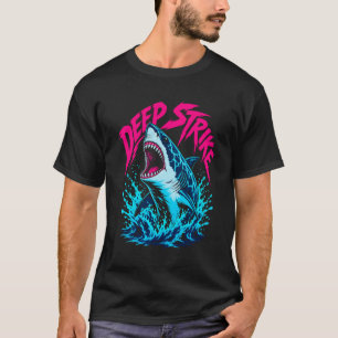 Camiseta Gráfica de Tiburón Deep Strike