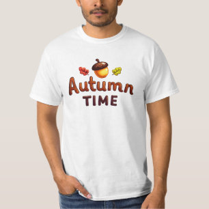 Camiseta gráfica de tiempo de otoño acogedor – Apl