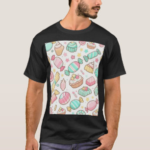Camiseta Gráfica de tierra de caramelos(2)