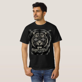 Camiseta gráfica de tigre suficiente