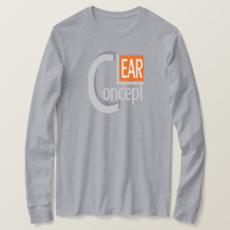 Camiseta gráfica de tipografía Clear Concept