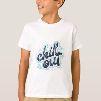 Camiseta gráfica de tipografía retro para niños 'C