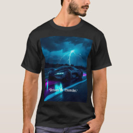 Camiseta gráfica de tormenta relámpago hiperauto f