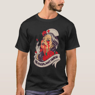 Camiseta Gráfica de trasplante de enfermero RN Halloween pa