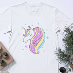 Camiseta gráfica de unicornio mágica