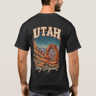 Camiseta gráfica de Utah Mantén Original Arcos de