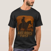 Camiseta gráfica de vaquero – Diseño de jinete occ