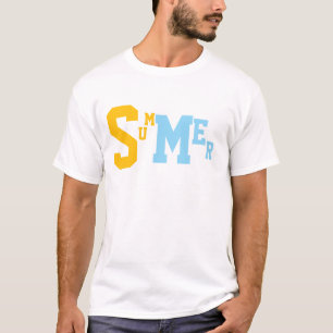 Camiseta gráfica de verano para hombres Minimalist