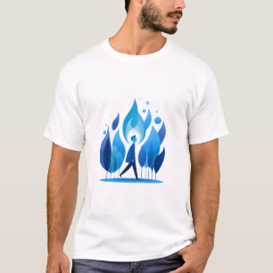 Camiseta gráfica de verano retro