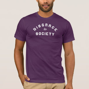 Camiseta Gráfica de Vergüenza para la Sociedad