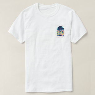 Camiseta gráfica de viaje retro Casablanca Marruec