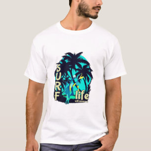 Camiseta gráfica de Vibra Tropical de la tripulaci