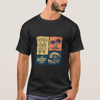 Camiseta gráfica de Vibra Tropical de la tripulaci