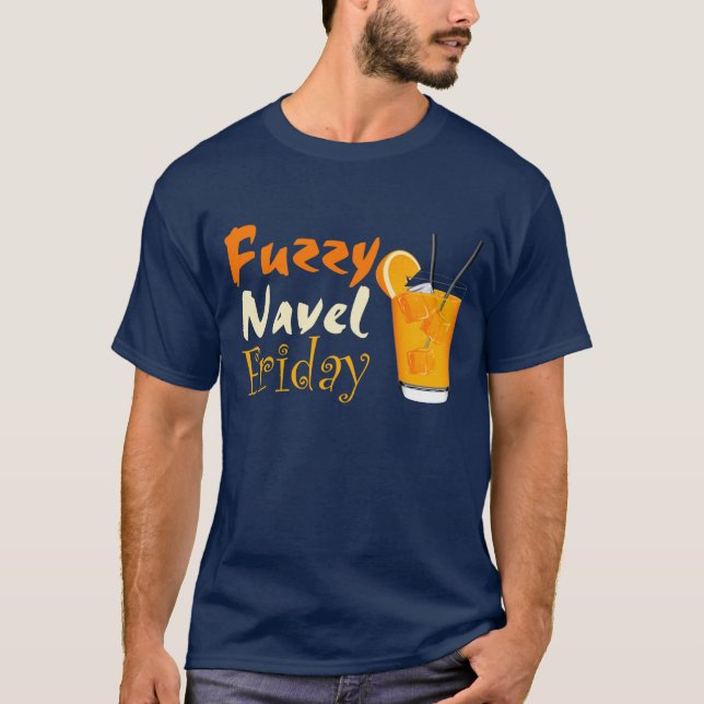 Camiseta gráfica de viernes del OMBLIGO BORROSO (Anverso)