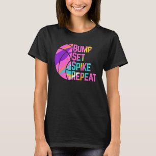 Camiseta Gráfica De Voleibol Graciosa Mujeres Y Hombres Vol