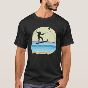 Camiseta Gráfica De Wakeboard De Perro De Guay Para Wakeboa