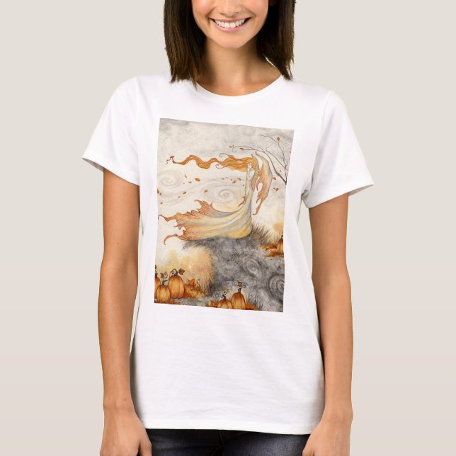 Camiseta gráfica de Whispers in the Pumpkin Patch (Anverso)