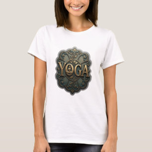 Camiseta Gráfica de YOGA Bold Gold