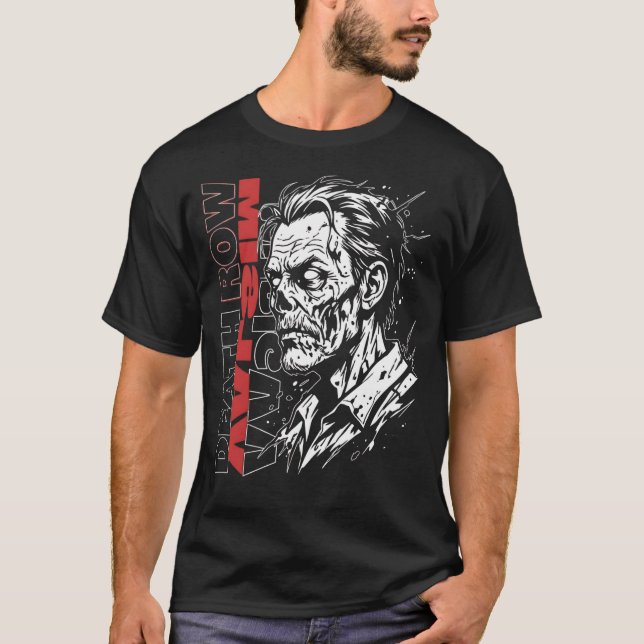 Camiseta Gráfica Death Row – Walk Alone (Anverso)