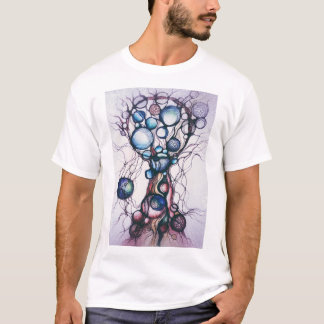 Camiseta gráfica del árbol de la vida del arte neu