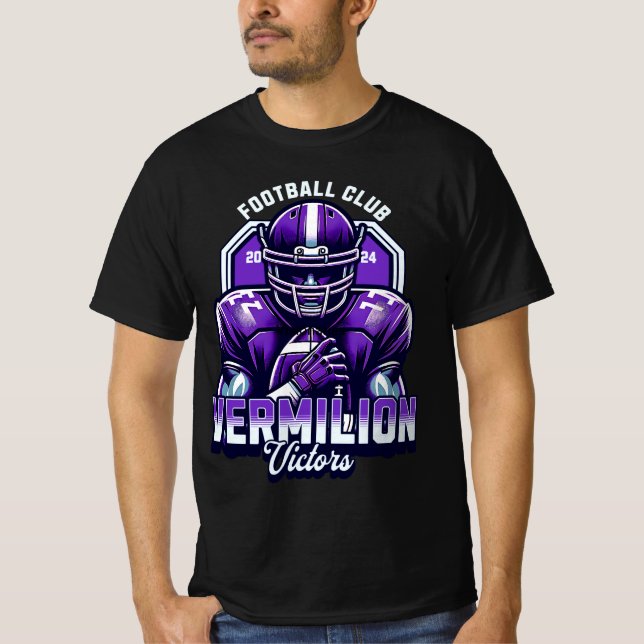 Camiseta gráfica del Club de Fútbol de Verónica (Anverso)