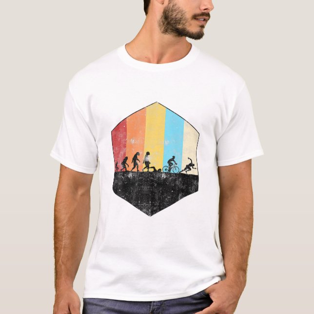 Camiseta Gráfica Del Corredor Del Latido Del Ecg Que Ejecut (Anverso)