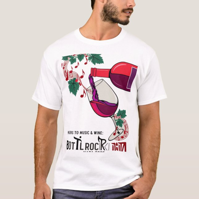 Camiseta gráfica del Festival de Bottle Rock de Lo (Anverso)