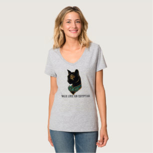 Camiseta gráfica del gato Bastet egipcio