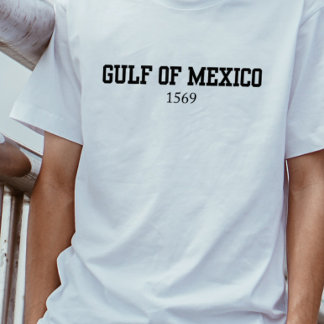 Camiseta gráfica del Golfo de México