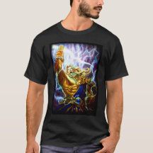 Camiseta gráfica del guerrero de Zeus de la