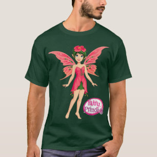 Camiseta Gráfica del Ilustracion de la princesa de hadas má