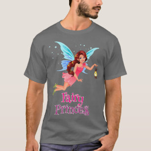 Camiseta Gráfica del Ilustracion de la princesa de hadas má