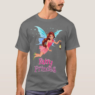 Camiseta Gráfica del Ilustracion de la princesa de hadas má