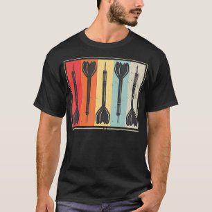 Camiseta Gráfica del jugador Dart con problemas de vintage