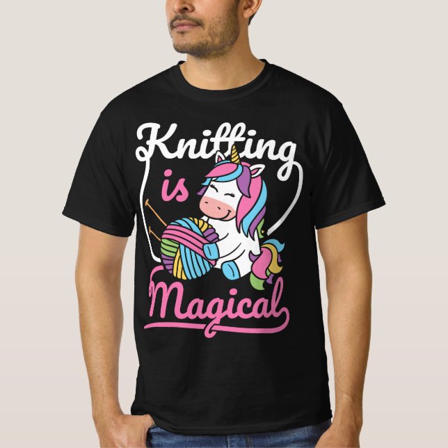 Camiseta Gráfica del lema de Unicornio para mujeres jóvenes (Anverso)