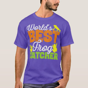 Camiseta Gráfica del mejor cazador de ranas del mundo