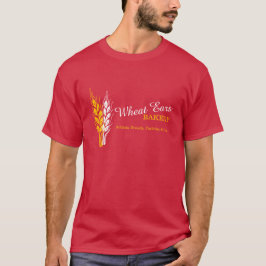 Camiseta gráfica del negocio de la panadería de