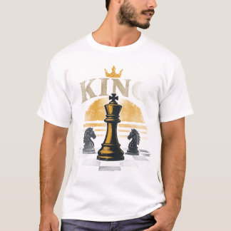 Camiseta gráfica del Rey de Ajedrez | Rey de Ajedr