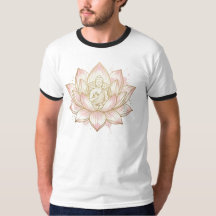 Camiseta gráfica del símbolo del loto Sabiduría an