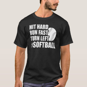 Camiseta Gráfica deportiva femenina golpea fuerte carrera r